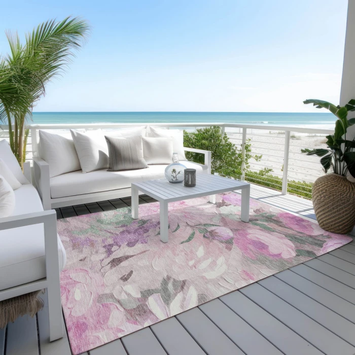 Addison Rugs Chantille Pink ACN2264 5ft. x 7ft.6in. Rect. Rug