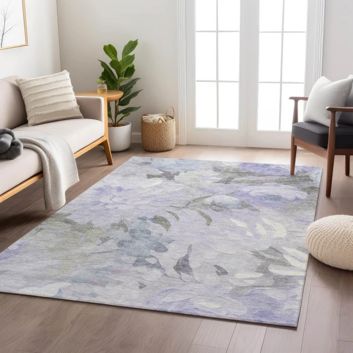 Addison Rugs Chantille Purple ACN2264 5ft. x 7ft.6in. Rect. Rug
