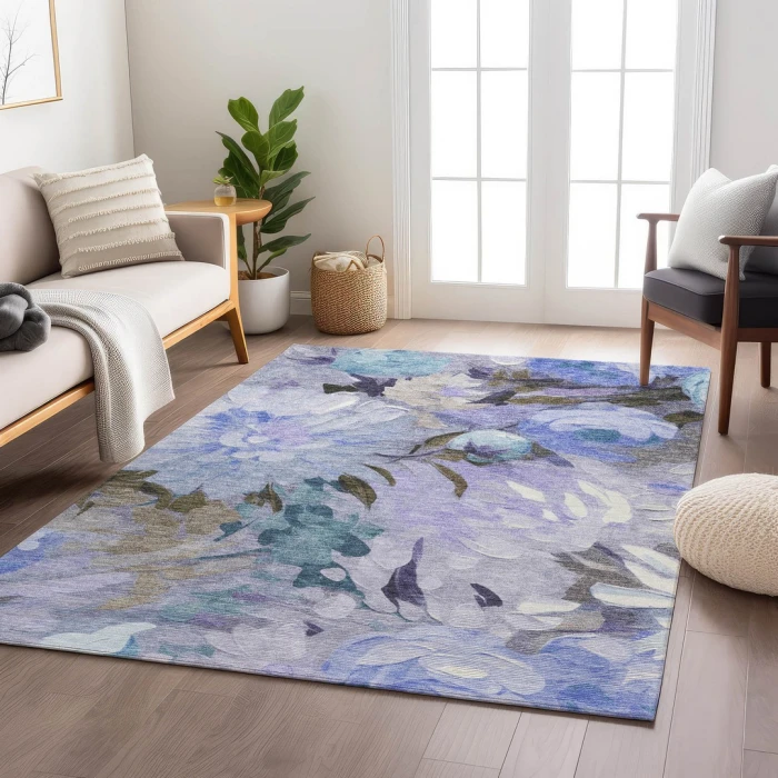 Addison Rugs Chantille Purple ACN2264 5ft. x 7ft.6in. Rect. Rug