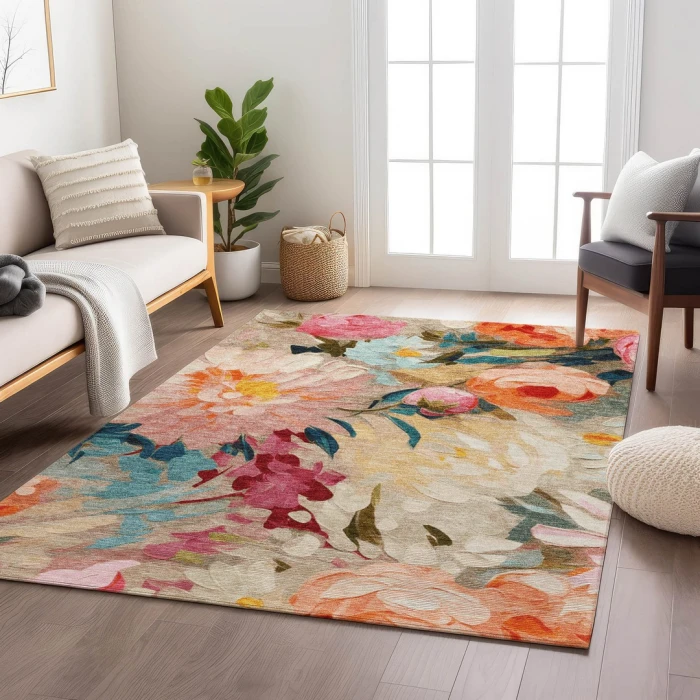 Addison Rugs Chantille Ivory ACN2264 5ft. x 7ft.6in. Rect. Rug
