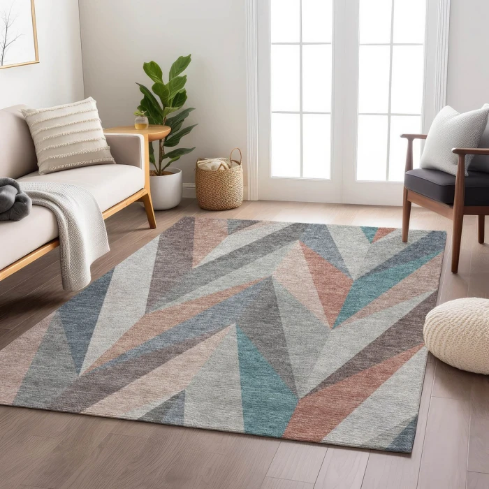 Addison Rugs Chantille Orange ACN2265 5ft. x 7ft.6in. Rect. Rug