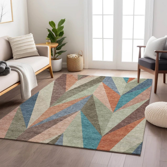 Addison Rugs Chantille Green ACN2265 5ft. x 7ft.6in. Rect. Rug