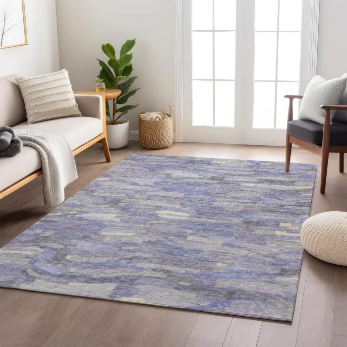 Addison Rugs Chantille Purple ACN2266 8ft. x 10ft. Rect. Rug