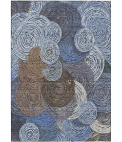 Addison Rugs Chantille Blue ACN2267 8ft. x 10ft. Rect. Rug