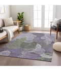 Addison Rugs Chantille Purple ACN2267 9ft. x 12ft. Rect. Rug