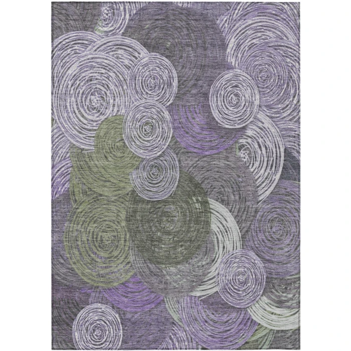 Addison Rugs Chantille Purple ACN2267 9ft. x 12ft. Rect. Rug
