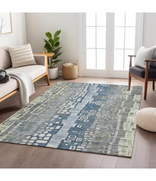 Addison Rugs Chantille Green ACN2268 5ft. x 7ft.6in. Rect. Rug