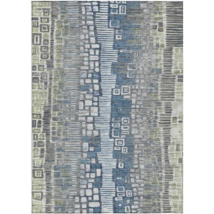 Addison Rugs Chantille Green ACN2268 9ft. x 12ft. Rect. Rug