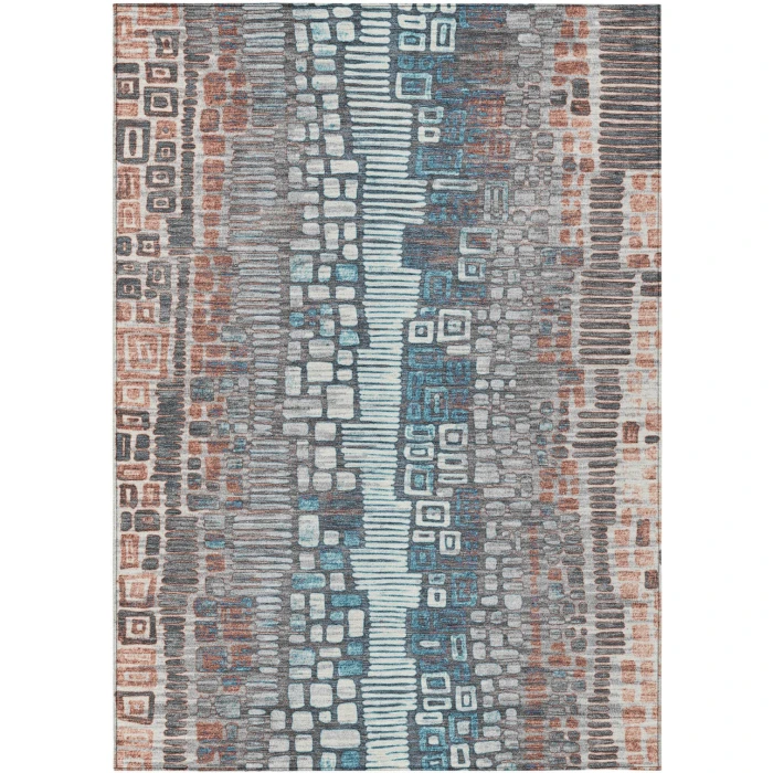 Addison Rugs Chantille Orange ACN2268 9ft. x 12ft. Rect. Rug