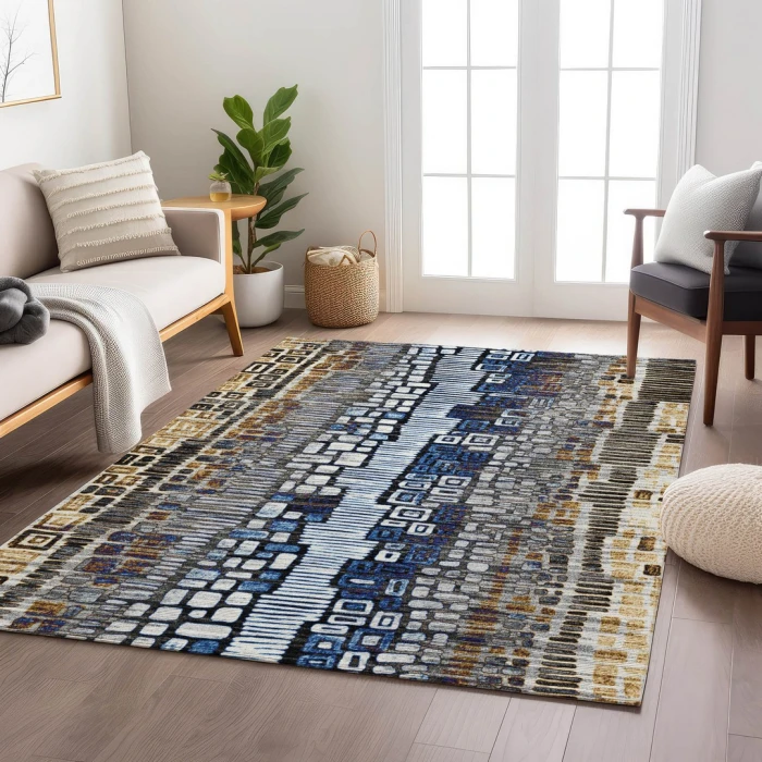 Addison Rugs Chantille Gray ACN2268 9ft. x 12ft. Rect. Rug