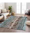 Addison Rugs Chantille Teal ACN2268 5ft. x 7ft.6in. Rect. Rug