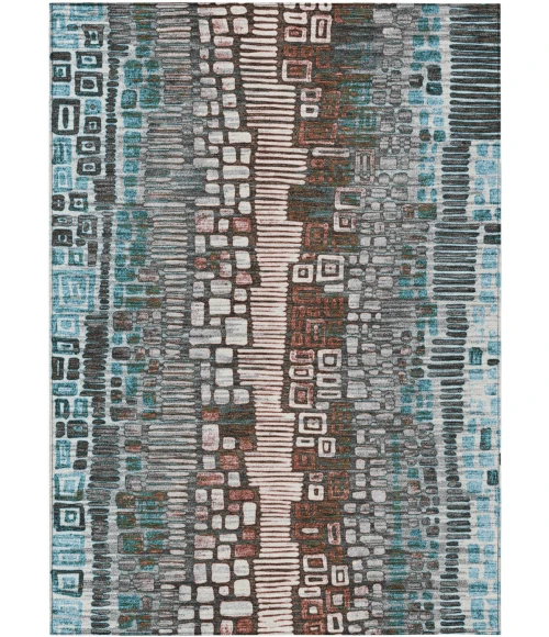 Addison Rugs Chantille Teal ACN2268 5ft. x 7ft.6in. Rect. Rug