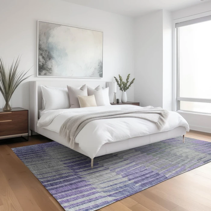 Addison Rugs Chantille Purple ACN2271 8ft. x 10ft. Rect. Rug