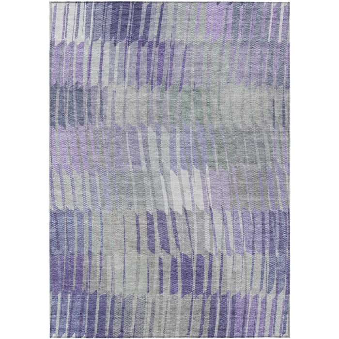 Addison Rugs Chantille Purple ACN2271 8ft. x 10ft. Rect. Rug