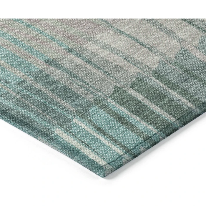 Addison Rugs Chantille Teal ACN2271 9ft. x 12ft. Rect. Rug