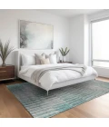 Addison Rugs Chantille Teal ACN2271 9ft. x 12ft. Rect. Rug