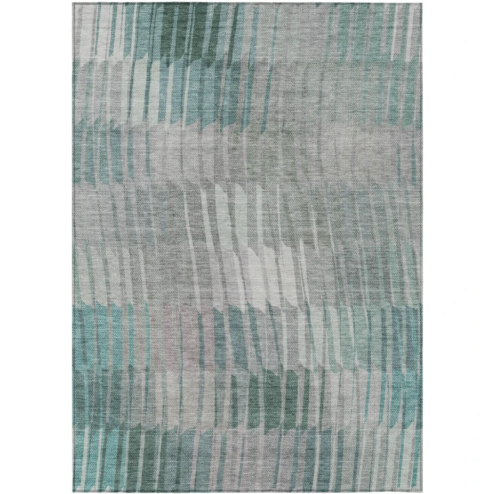 Addison Rugs Chantille Teal ACN2271 9ft. x 12ft. Rect. Rug