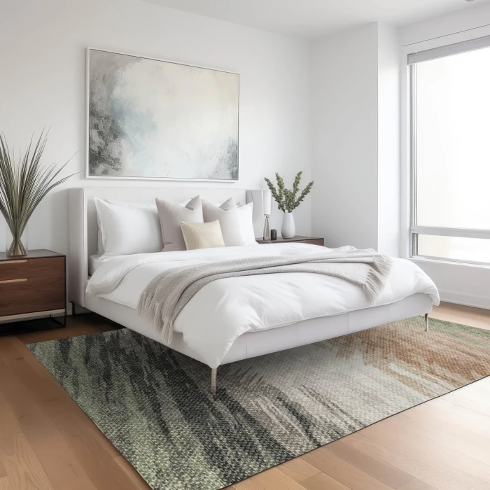 Addison Rugs Chantille Green ACN2272 8ft. x 10ft. Rect. Rug