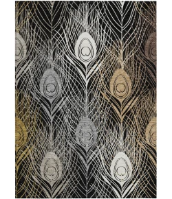 Addison Rugs Chantille Black ACN2273 9ft. x 12ft. Rect. Rug