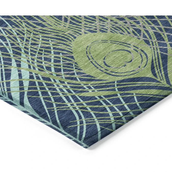 Addison Rugs Chantille Blue ACN2273 9ft. x 12ft. Rect. Rug