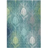 Addison Rugs Chantille Teal ACN2273 9ft. x 12ft. Rect. Rug