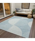 Addison Rugs Chantille Blue ACN2275 5ft. x 7ft.6in. Rect. Rug