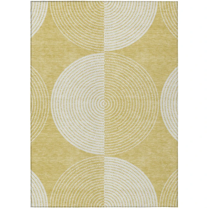 Addison Rugs Chantille Gold ACN2275 5ft. x 7ft.6in. Rect. Rug