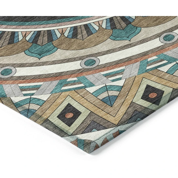 Addison Rugs Chantille Brown ACN2277 5ft. x 7ft.6in. Rect. Rug