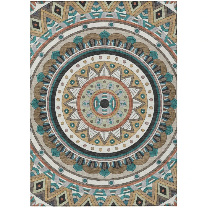 Addison Rugs Chantille Brown ACN2277 5ft. x 7ft.6in. Rect. Rug