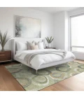 Addison Rugs Chantille Green ACN2278 9ft. x 12ft. Rect. Rug