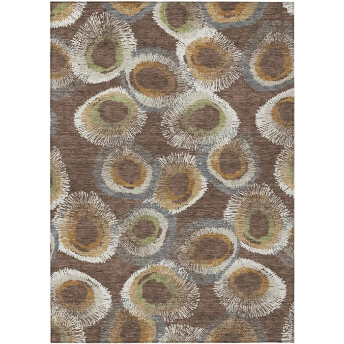 Addison Rugs Chantille Brown ACN2278 5ft. x 7ft.6in. Rect. Rug