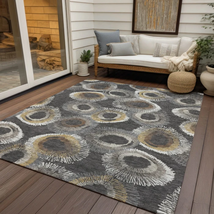 Addison Rugs Chantille Gray ACN2278 9ft. x 12ft. Rect. Rug