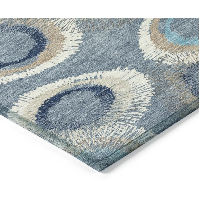Addison Rugs Chantille Blue ACN2278 9ft. x 12ft. Rect. Rug