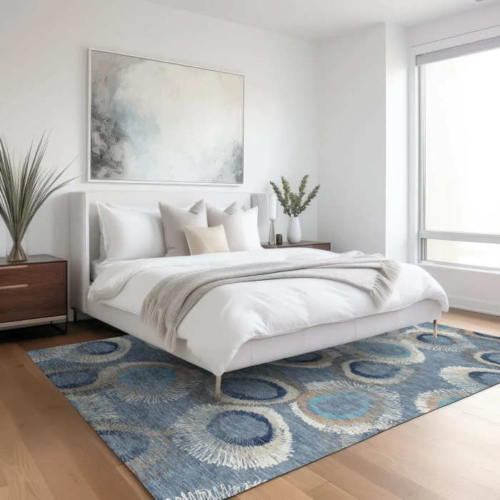 Addison Rugs Chantille Blue ACN2278 9ft. x 12ft. Rect. Rug