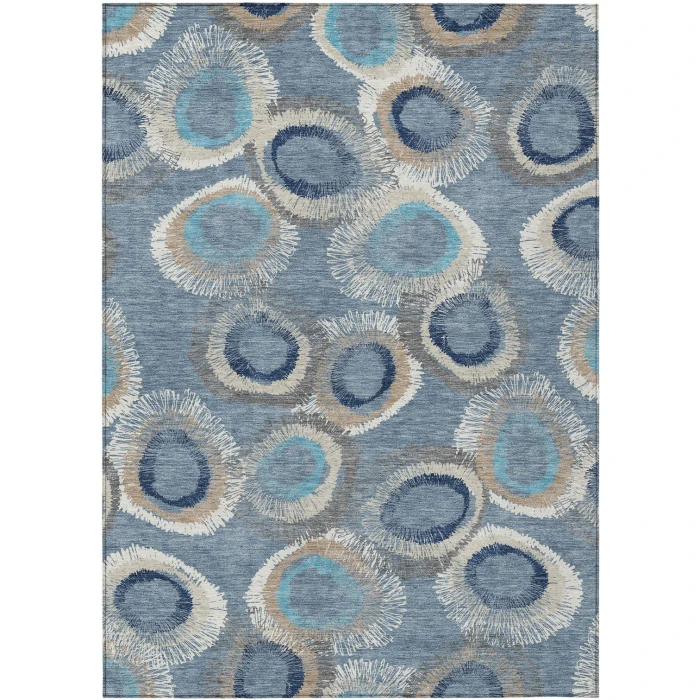 Addison Rugs Chantille Blue ACN2278 9ft. x 12ft. Rect. Rug