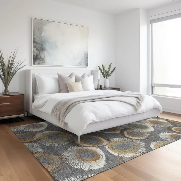 Addison Rugs Chantille Gray ACN2278 9ft. x 12ft. Rect. Rug