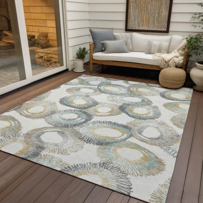 Addison Rugs Chantille Ivory ACN2278 9ft. x 12ft. Rect. Rug