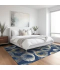 Addison Rugs Chantille Blue ACN2278 9ft. x 12ft. Rect. Rug