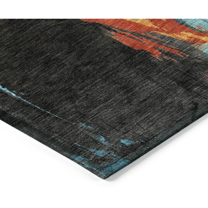 Addison Rugs Chantille Black ACN2279 5ft. x 7ft.6in. Rect. Rug