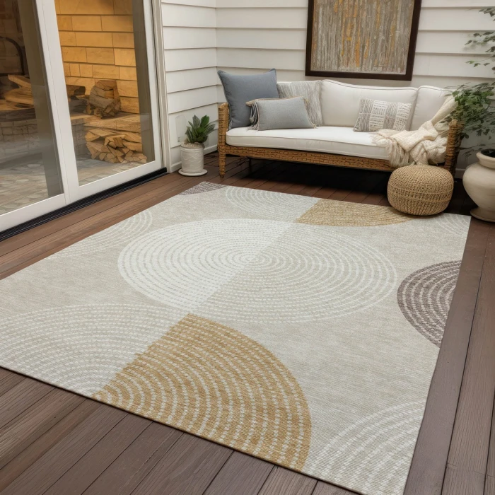 Addison Rugs Chantille Brown ACN2281 5ft. x 7ft.6in. Rect. Rug