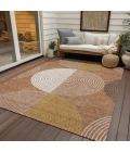 Addison Rugs Chantille Orange ACN2281 9ft. x 12ft. Rect. Rug
