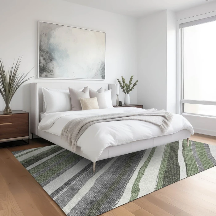 Addison Rugs Chantille Green ACN2282 8ft. x 10ft. Rect. Rug