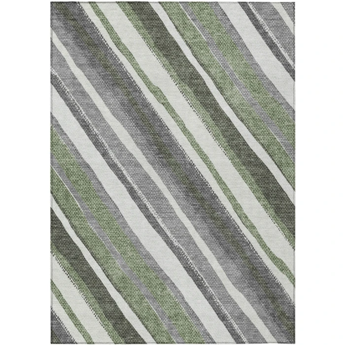 Addison Rugs Chantille Green ACN2282 8ft. x 10ft. Rect. Rug