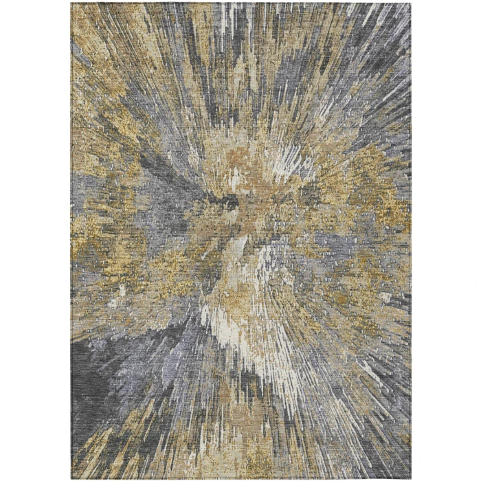 Addison Rugs Chantille Gold ACN2283 8ft. x 10ft. Rect. Rug