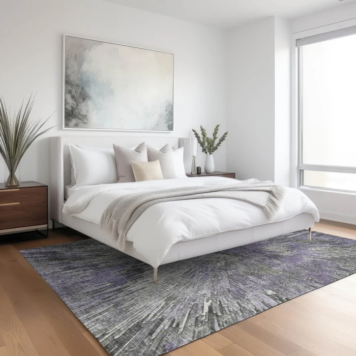 Addison Rugs Chantille Purple ACN2283 5ft. x 7ft.6in. Rect. Rug