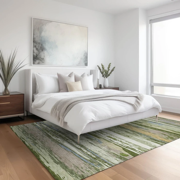Addison Rugs Chantille Green ACN2287 8ft. x 10ft. Rect. Rug