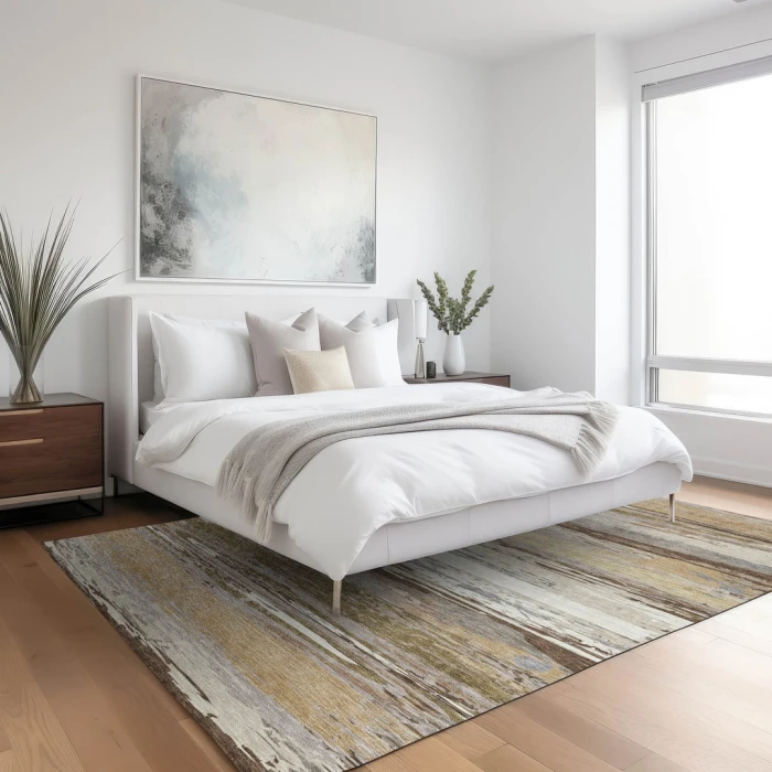 Addison Rugs Chantille Brown ACN2287 9ft. x 12ft. Rect. Rug