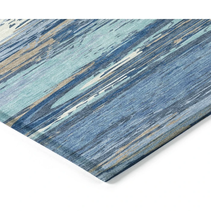 Addison Rugs Chantille Blue ACN2287 8ft. x 10ft. Rect. Rug