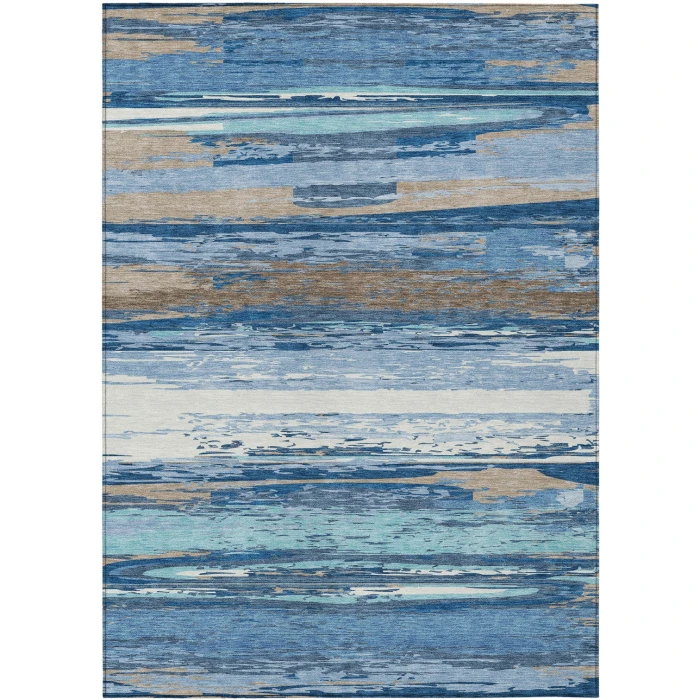 Addison Rugs Chantille Blue ACN2287 8ft. x 10ft. Rect. Rug