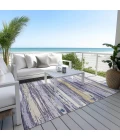 Addison Rugs Chantille Purple ACN2287 8ft. x 10ft. Rect. Rug
